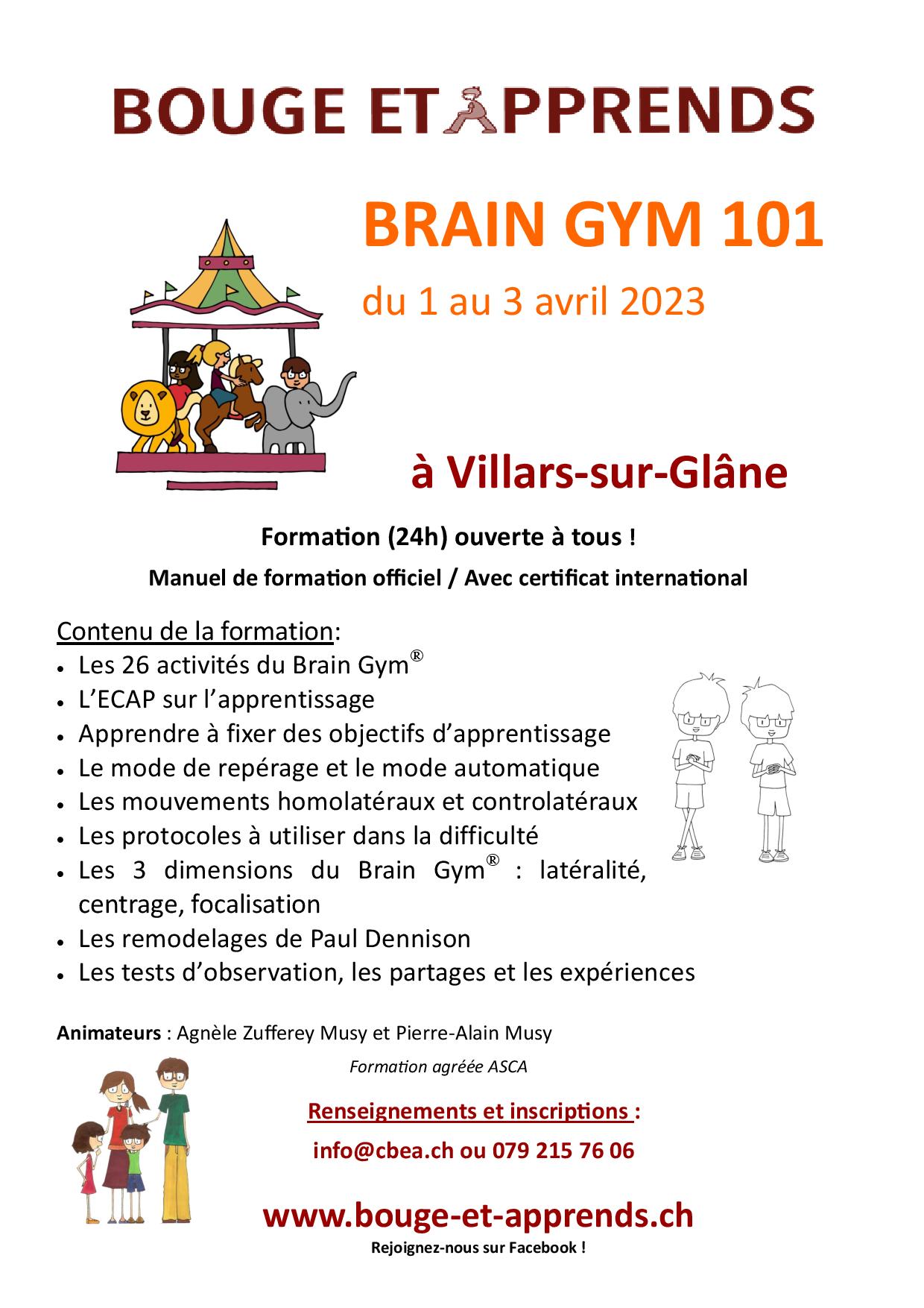 Brain Gym Villars sur Glâne 1 3 04 23