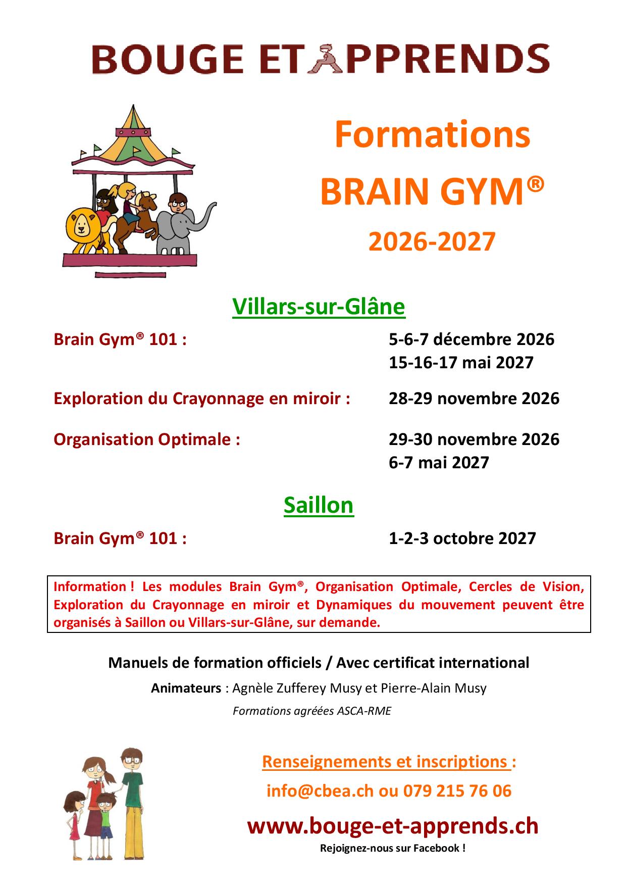 Brain Gym 2026 2027