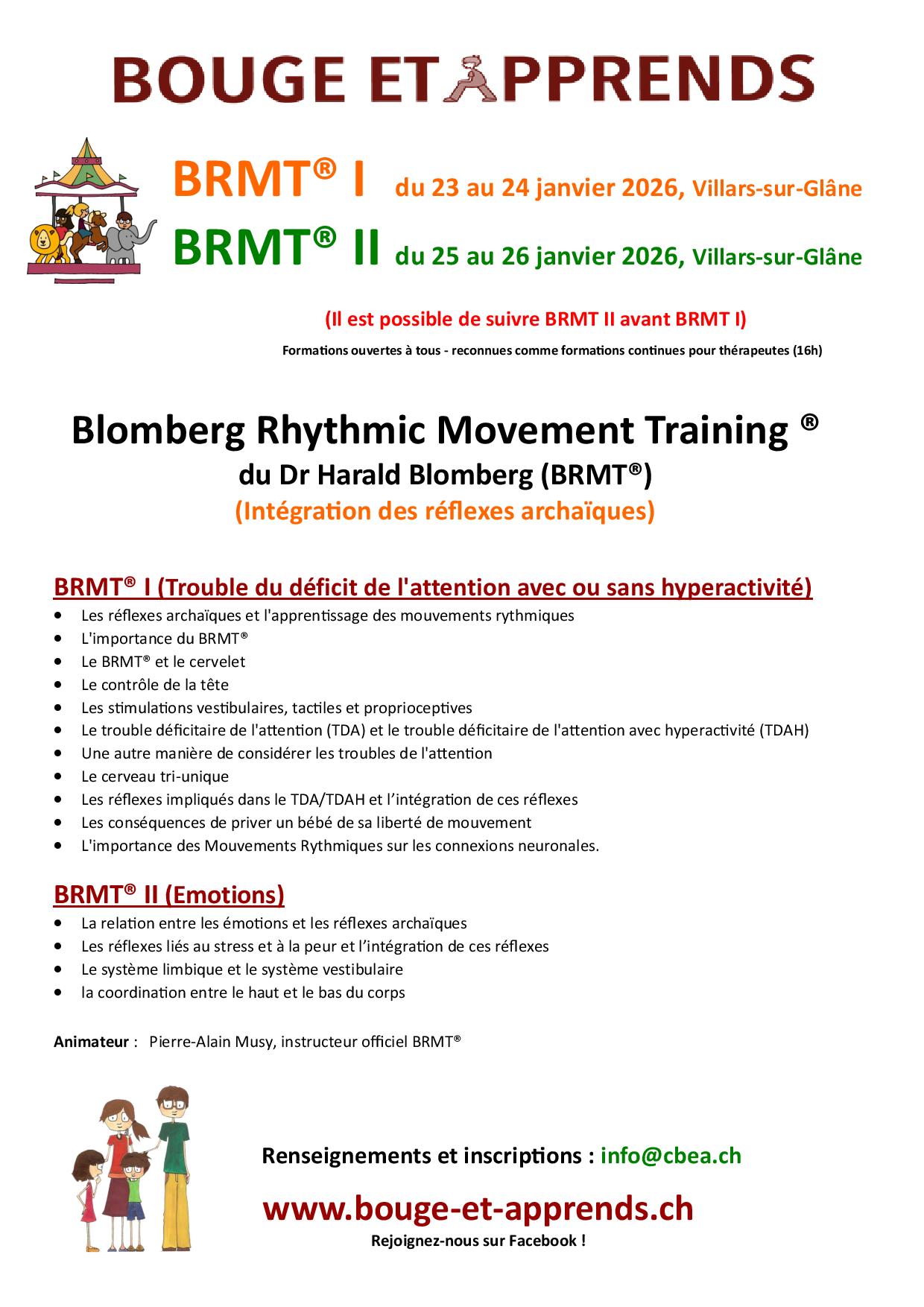 RMT I et II VSG du 23 au 26 janvier 2026 VSG